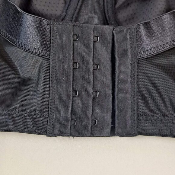 Amoena Nancy SB US Size 46G Black Bra Lace Detail Adj Straps Back Closure NWT - Picture 6 of 12